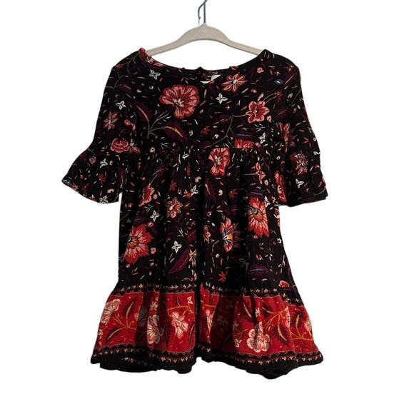 Old Navy Viscose/Rayon Floral Peasant Dress, Toddler Girl 18-24 Months - Picture 1 of 8